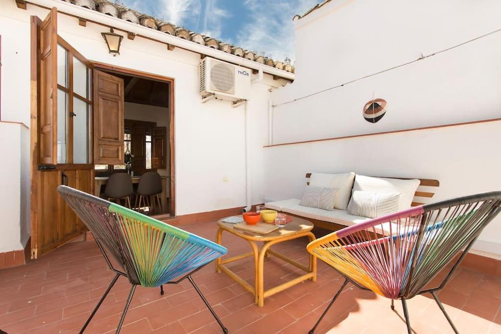 Casa Tipica Del Albaicin Con Interior De Diseno Villa Granada Eksteriør billede